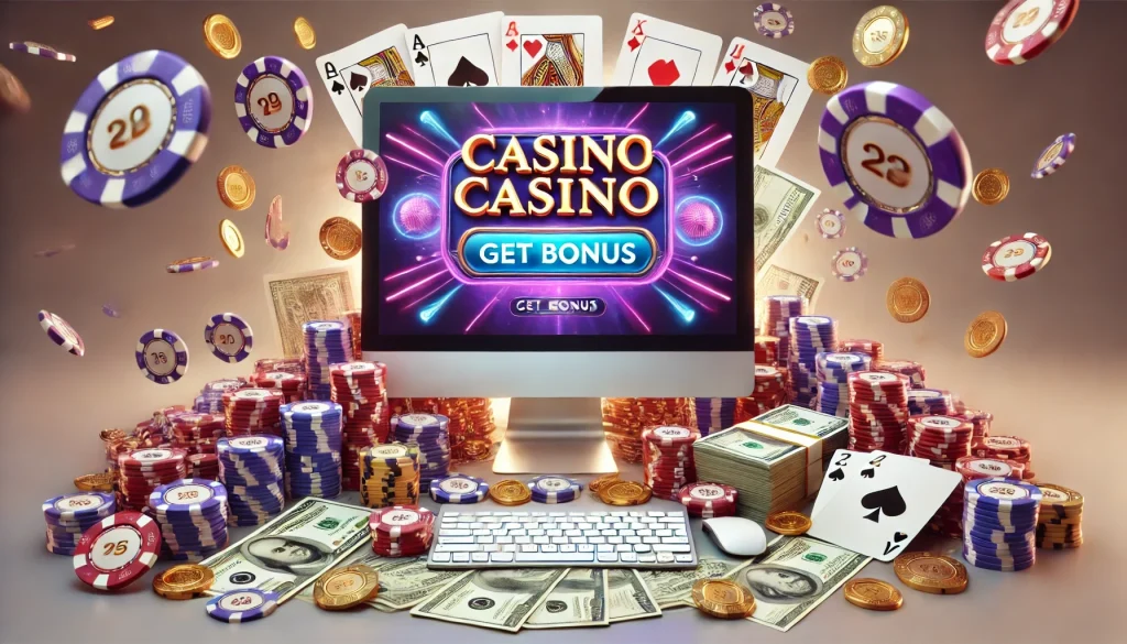 Casino Casino Banner Get Bonus.