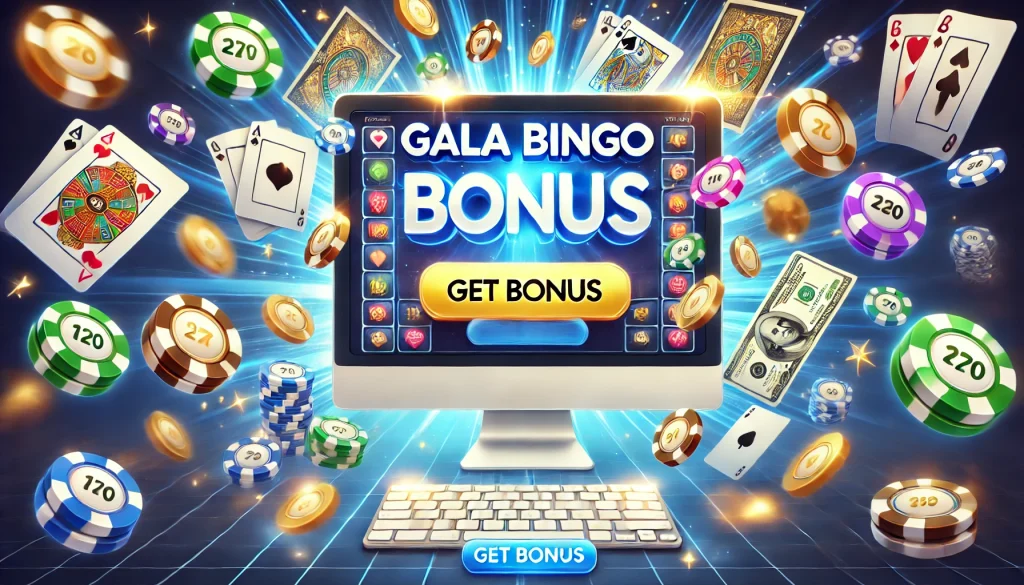 Gala Bingo Banner Get Bonusю