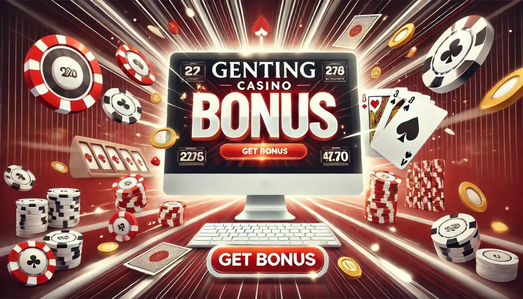 Genting Casino Banner Get Bonus.