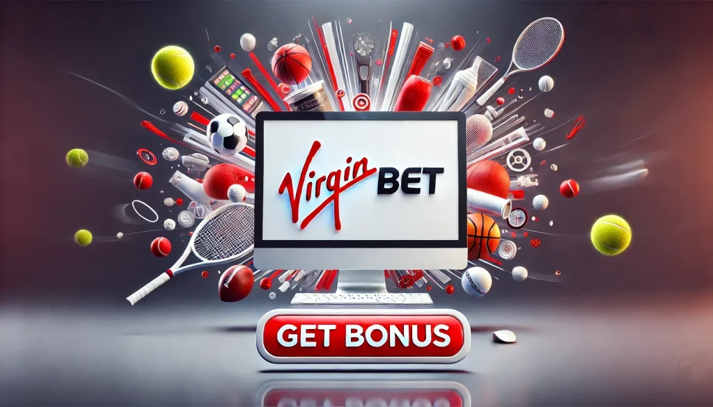 Virgin Bet Casino Banner Get Bonus.